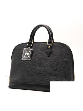 Louis Vuitton Alma PM Epi Leather Noir Black Handbag